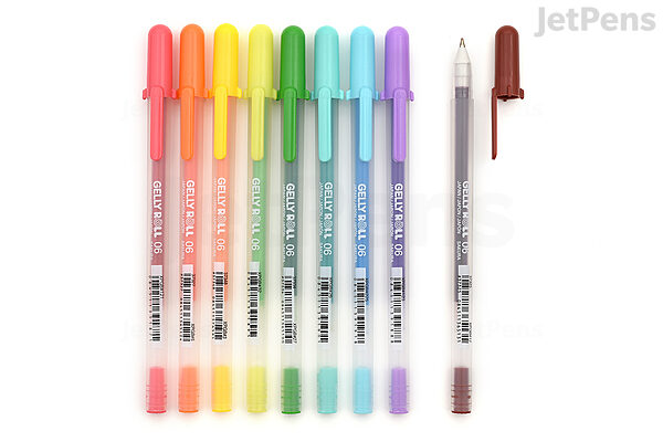 Cheap Cute Color Pens For Girls Colorful Gel Ink Pen Kit Multi