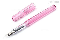 Pilot Kakuno Fountain Pen - Family Series - Transparent Pink - Fine Nib - PILOT FKA-1SR-KGPF
