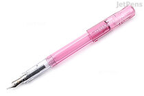 Pilot Kakuno Fountain Pen - Family Series - Transparent Pink - Medium Nib - PILOT FKA-1SR-KGPM