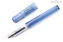 Pilot Kakuno Fountain Pen - Family Series - Transparent Blue - Fine Nib - PILOT FKA-1SR-KPLF