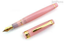Sailor Pro Gear Slim Fountain Pen - Momo (Pastel Pink) - 14k Medium Fine Nib - SAILOR 11-8688-331
