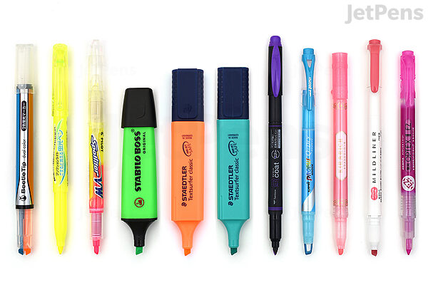 Stabilo Boss Highlighter Pens Original Colour High Lighter Marker Pen Felt  Tipp