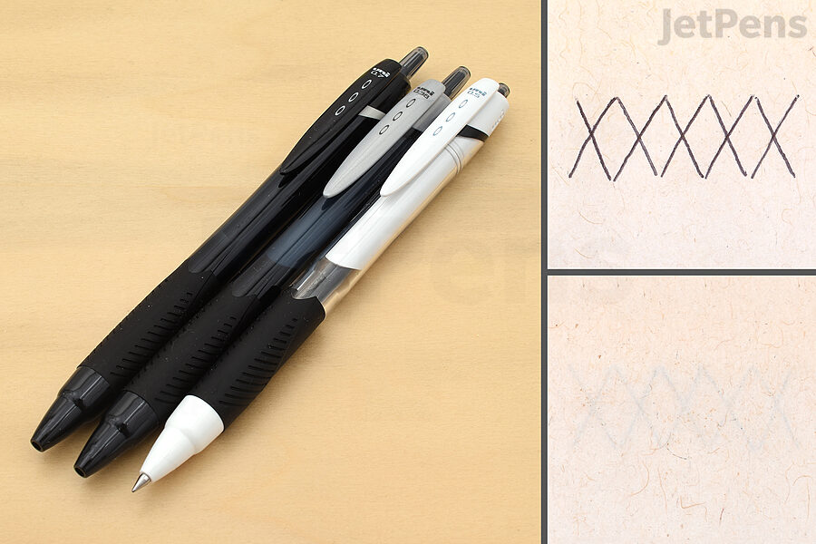 Felt Tip Pen W/ Gold Pen Clip Bleed Resistant Ink Bible Study Journaling  Pen Smooth Writing Planner Pen Black Ink Pen for Planners 