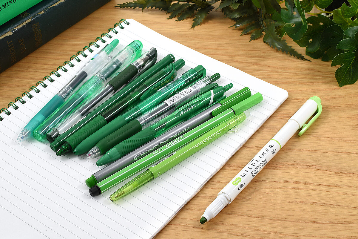 Spring Green Dual Tip Pen