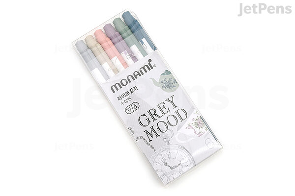 Monami Plastic Twist Up Crayons Color Pencils, Assorted Colors Set