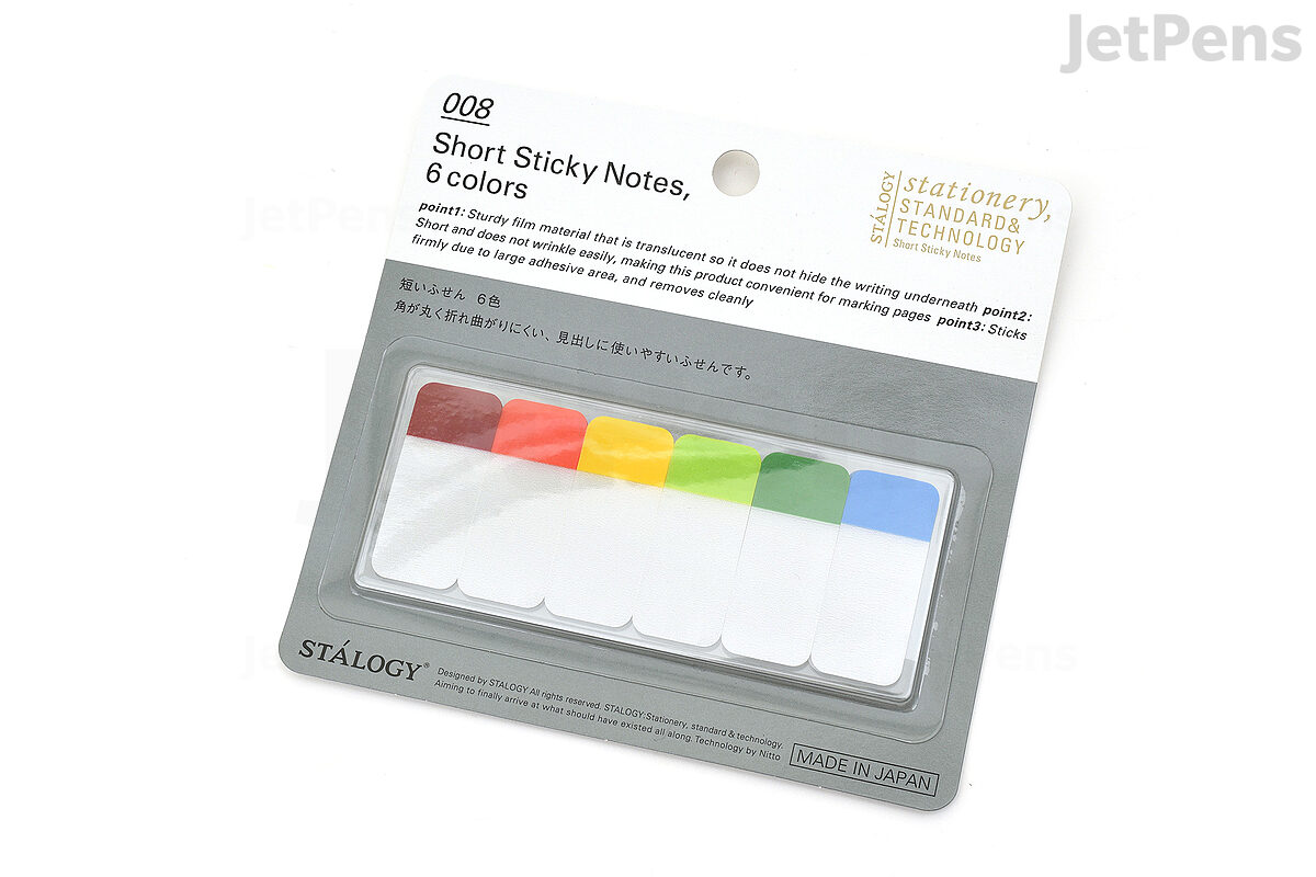 Stalogy: Translucent Sticky Notes Gridded — Stitch Craft