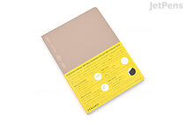 Stalogy Editor's Series 365Days Notebook - A5 - Grid - Beige - Limited Edition - STALOGY S4157