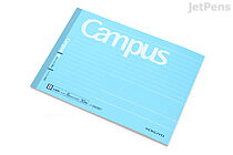 Kokuyo Campus Half Size Notebook - Half-B5 - Dotted 6 mm Rule - KOKUYO 293BT