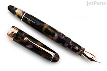 Penlux Masterpiece Delgado Fountain Pen - Euploea - 14k Flex Nib - PENLUX 11-146K-202