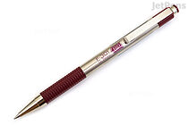 Zebra F-301 Stainless Steel Ballpoint Pen - 0.7 mm - Red Ink - ZEBRA 27130UPC
