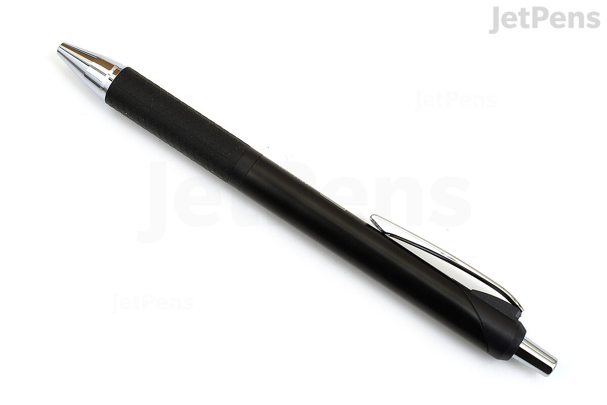 Zebra Pen STEEL 3 Series G-350 Retractable Gel Pen - 0.7 mm Pen Point Size  - Refillable - Cobalt Blue, Black Gel-based Ink - Metal Barrel - 1 / Pack -  Office Supply Hut