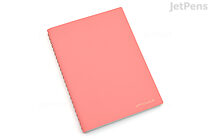 Maruman Septcouleur Notebook - A5 - 3 mm Grid - Coral Pink - MARUMAN N768-08