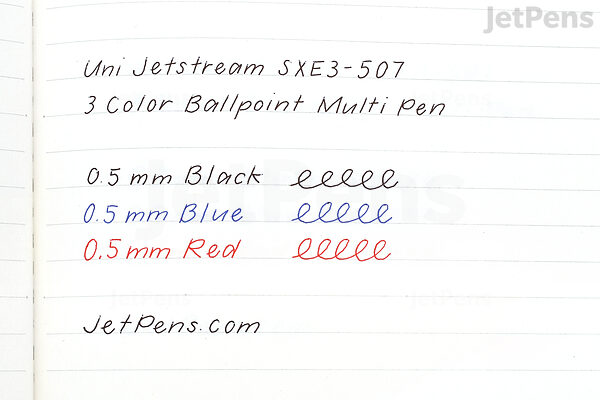 Uni Jetstream SXE3-507 3 Color Ballpoint Multi Pen - 0.5 mm - Greige - UNI SXE350705.37