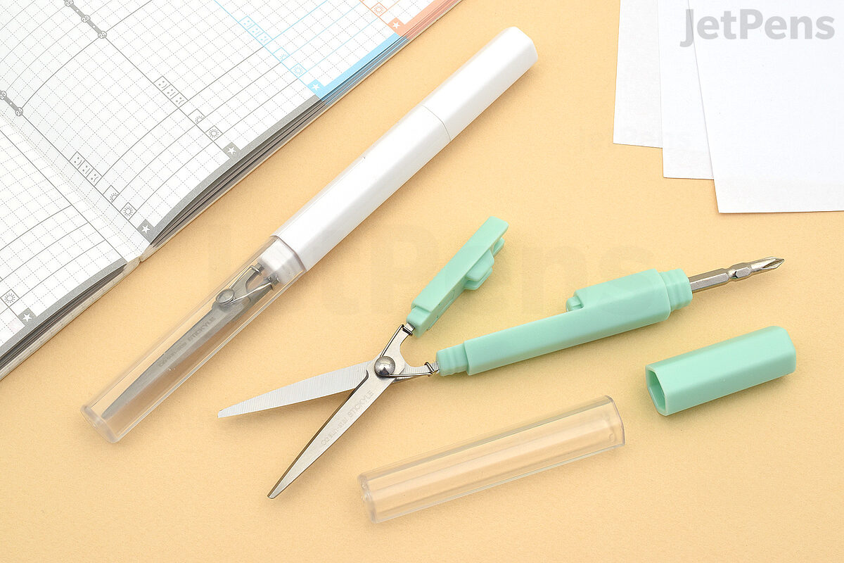 Stickyle Tasuno Scissors with Screwdriver - Tokyo Pen Shop