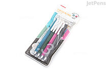 Zebra Sarasa Nano Gel Pen - 0.3 mm - 4 Color Set - Think - ZEBRA JJH72-4C-SI