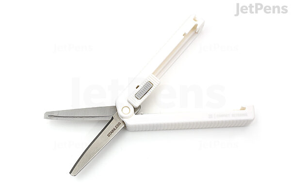 Blank Multi-Purpose Precision Scissors - 8 Inch-White