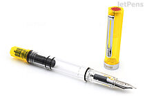 TWSBI ECO Transparent Yellow Fountain Pen - Extra Fine Nib - Limited Edition - TWSBI M7448530