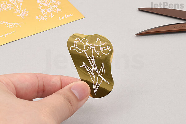 MU Print-On Gold Foil Stickers - Holiday 2021 - Happy Holidays! - #1 –  Yoseka Stationery