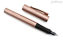 Faber-Castell Grip Fountain Pen - Rose Copper - Fine Nib - FABER-CASTELL FC140970