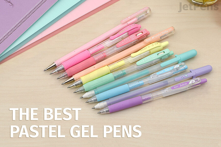 Pastel Pencils Rainbow Pen Wraps