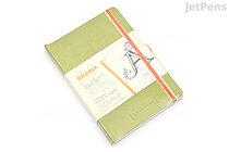 Rhodia Softcover Goalbook - A5 - Dot Grid - Anise - RHODIA 1177/46