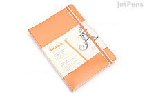 Rhodia Softcover Goalbook - A5 - Dot Grid - Orange - RHODIA 1177/55