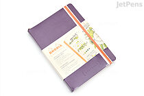 Rhodia Softcover Goalbook - A5 - Dot Grid - Purple - RHODIA 1177/50