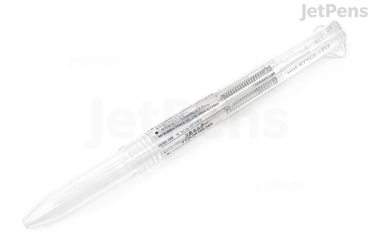 Uni Style Fit 3 Color Multi Pen Body Component - Clear