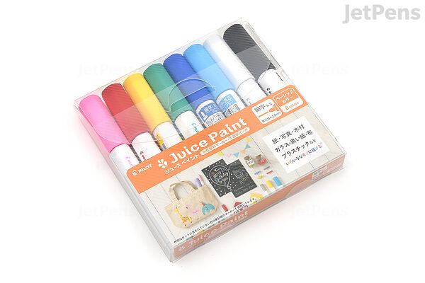 8Color Metallic Water Paint Marker Pen Permanent Drawing Paint Marker Pen
