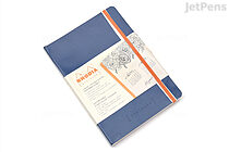 Rhodia Softcover Goalbook - A5 - Dot Grid - Sapphire - RHODIA 1177/48