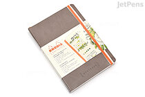 Rhodia Softcover Goalbook - A5 - Dot Grid - Taupe - RHODIA 1177/44