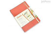 Rhodia Softcover Goalbook - A5 - Dot Grid - Tangerine - RHODIA 1177/54