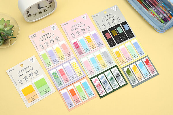 Pastel Tabs Writable for Annotating Books with Ruler Reading Markers Page  Markers Sticky Notes for School