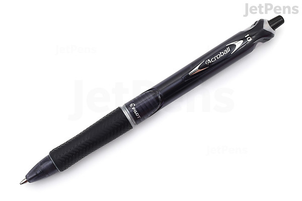 Pilot Acroball Ballpoint Pen - 1.0 mm - Black - PILOT BAB-15M-BB Pilot Acroball Ballpoint Pen - 1.0 mm - Black - PILOT BAB-15M-BB