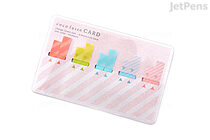 Kanmido Coco Fusen Sticky Notes Card - Small - Stripe - KANMIDO CF-5009