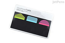 Kanmido Coco Fusen Sticky Notes Card - Shape - Fluorescent - KANMIDO CF-5010