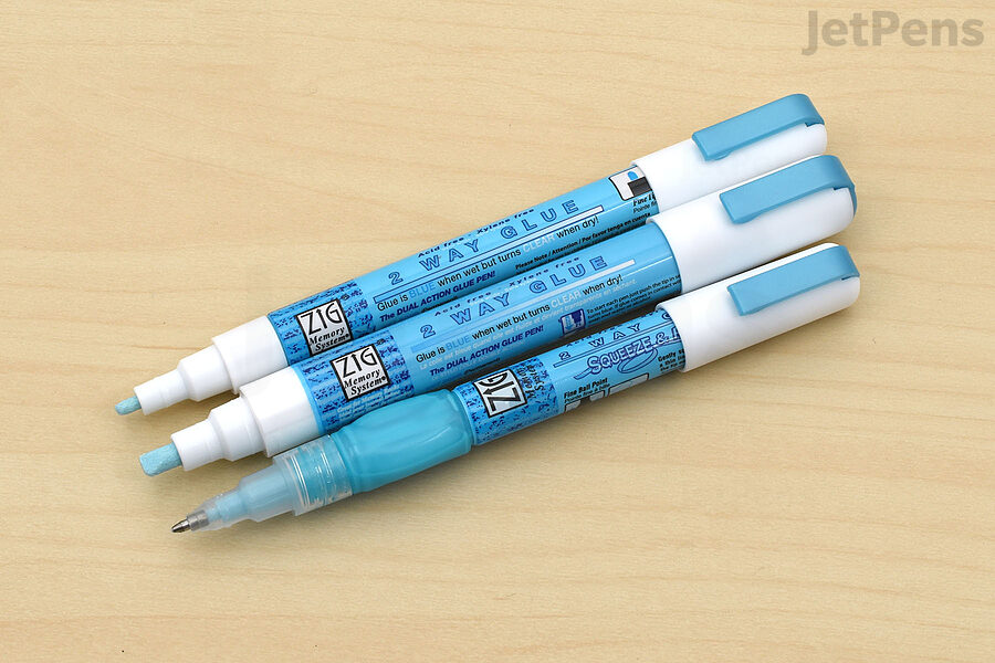 Comparison of Glue Pens 