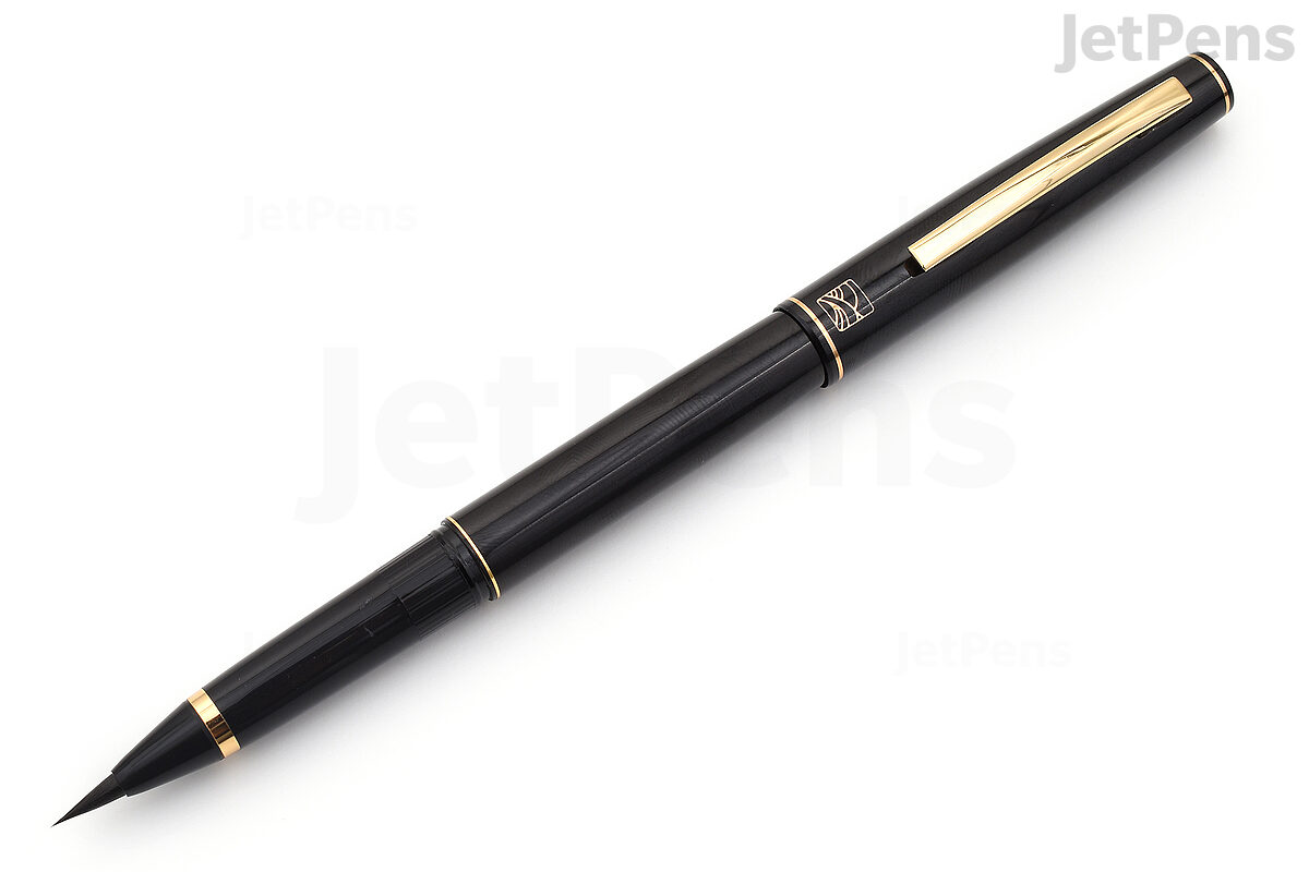 Kuretake Mannen Mouhitsu No. 13 Limited Edition Brush Pen, Black