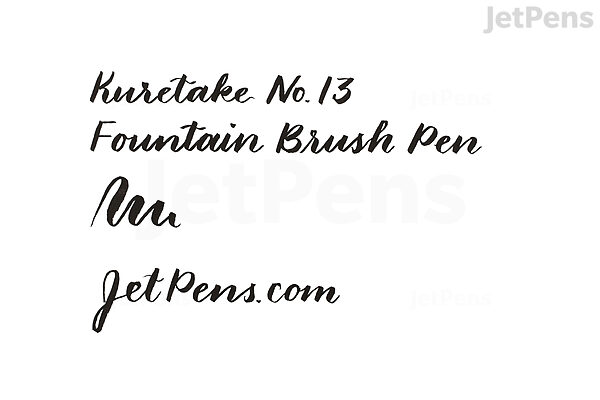 Review: Kuretake No. 40 & 50 Sable Brush Pens