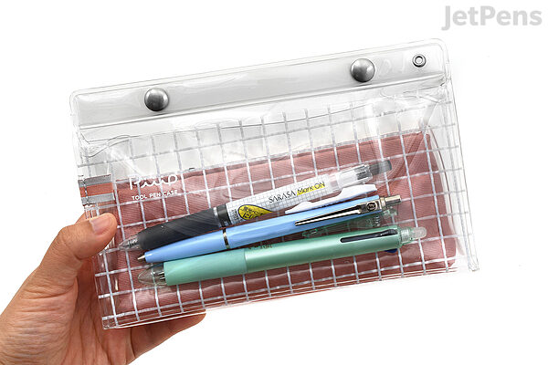 Large Capacity Pencil Case, Japan Kokuyo Pencil Case, Stationery Bag