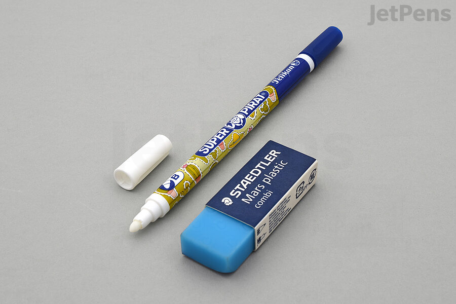 Mr. Pen Eraser Set with Kneaded Erasers, Gum Erasers and Pencil