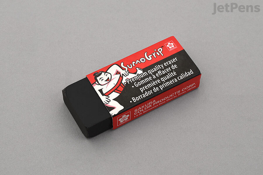  Sakura SumoGrip Block Eraser - Microporous Erasers for