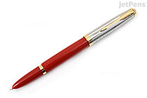 Parker 51 Premium Fountain Pen - Rage Red - Medium Nib - PARKER 2169072