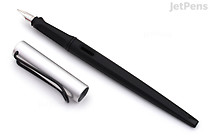 LAMY joy Fountain Pen - Black - Aluminum Cap - 1.1 mm - LAMY L11-11 LAMY joy Fountain Pen - Black - Aluminum Cap - 1.1 mm - LAMY L11-11