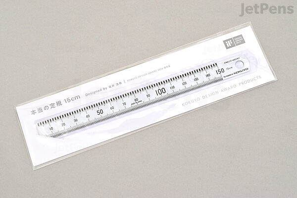 Kokuyo True Measure Ruler - 15 cm