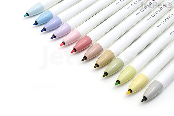 Zebra Clickart Retractable Marker Pen - Lilac - WYSS22-LIL
