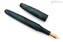 Wancher Dream True Ebonite Fountain Pen - Marble Green - Fine Nib - WANCHER WF-EB-DREAM-DGN-PL-SGF