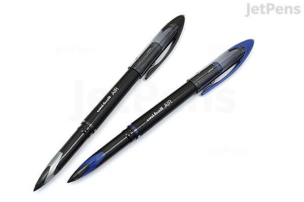 Uniball Air 3 Pack in Black, 0.7mm Medium Rollerball Pens, Try Gel