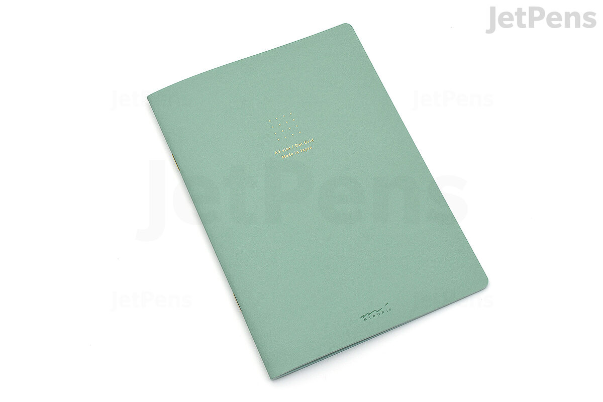 Green A5 DOT-GRID Notebook, Perfect for Journaling, Customisable,  Hand-stamped, Perfect for Journaling, Ultra-thick Paper, 160gsm Paper 