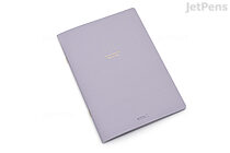 Midori Soft Color Notebook - A5 - Dot Grid - Purple - MIDORI 15276006